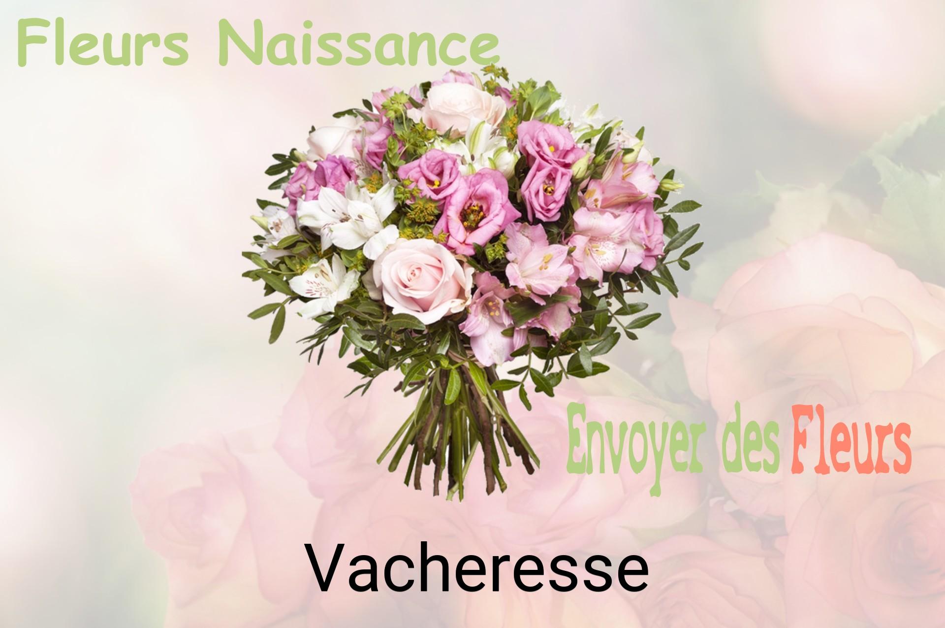 Bouquet de fleurs de naissance livré à Vacheresse